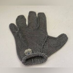 Whizard Stainless Steel Metal Mesh Cut Resistant Glove Size Large